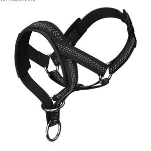 Dog Head Collar- Grey